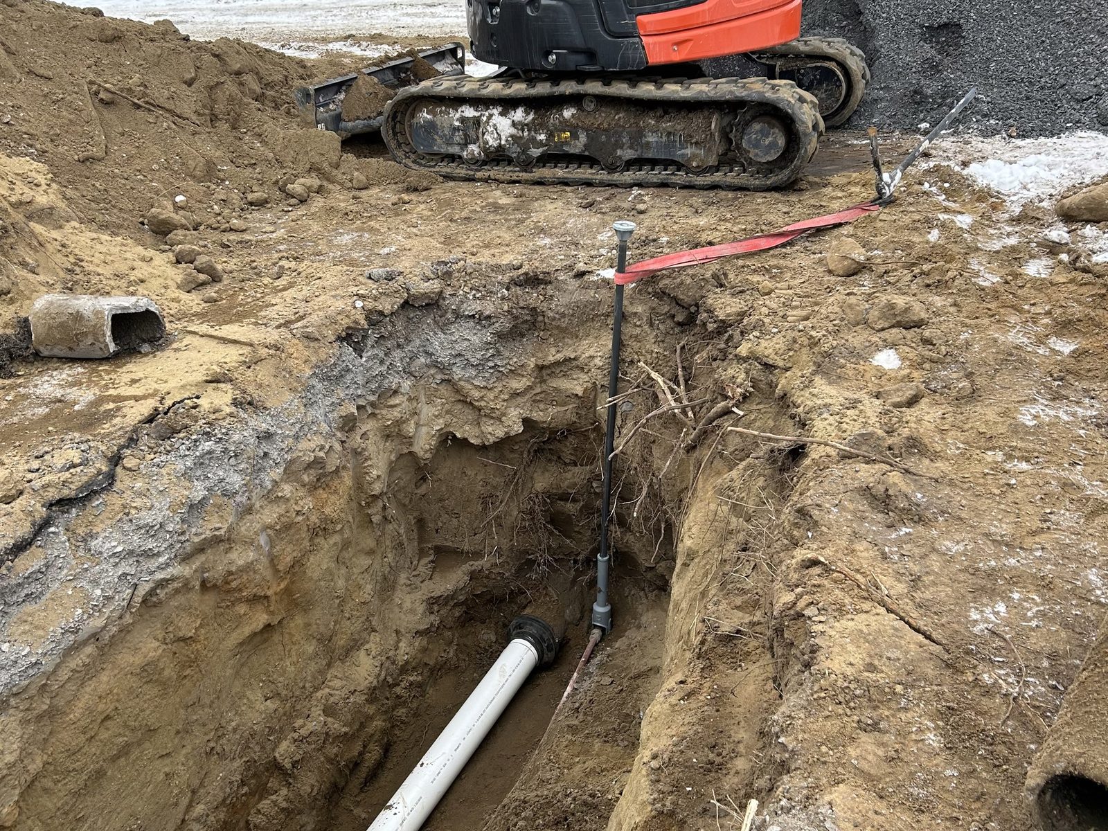 Excavation d'urgence